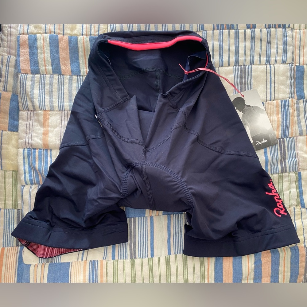 Rapha NWT Women’s Small Navy & Pink Cycling Short